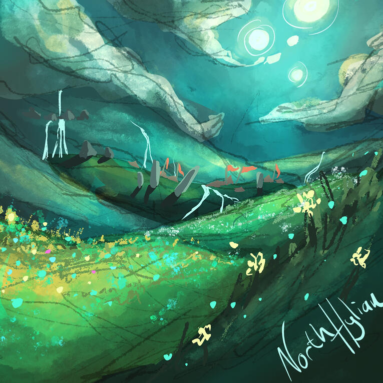 Conceptart from my webcomic Iskandan