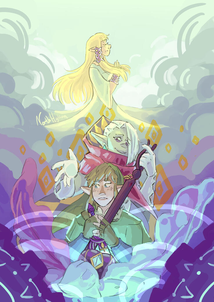 Fanart of The Legend of Zelda Skyward Sword
